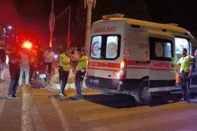 Siirt'te otomobille çarpışan motosikletin sürücüsü ağır yaralandı