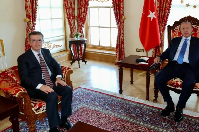 Cumhurbaşkanı Erdoğan Mücahid Ören'i kabul etti