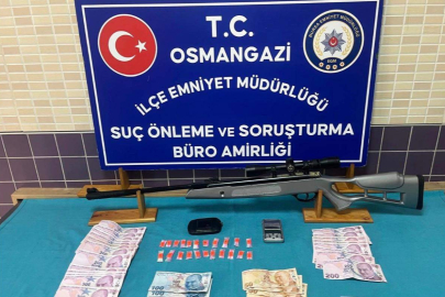 Bursa polisi zehir tacirlerine göz açtırmadı: 3 şüpheli gözaltında