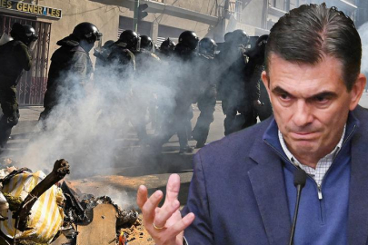Bolivya yangın yeri! Kamyonlarla yolları kapattılar! Protestolar OHAL'i getirdi...