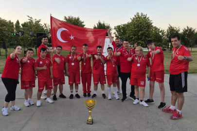 Down Sendromlu Basketbol Milli Takımı dünya ikincisi
