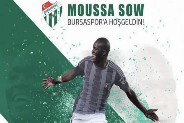 Sow 'Bursaspor'a geldiğim için çok mutluyum'