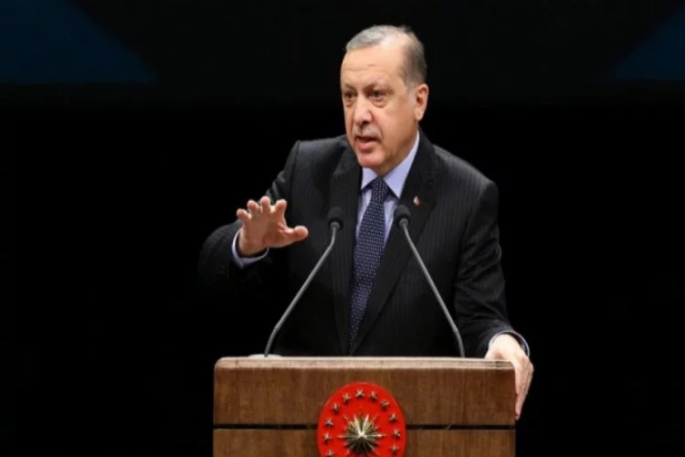 Erdoğan: Obüslerle vuruyoruz, vurmaya devam edeceğiz