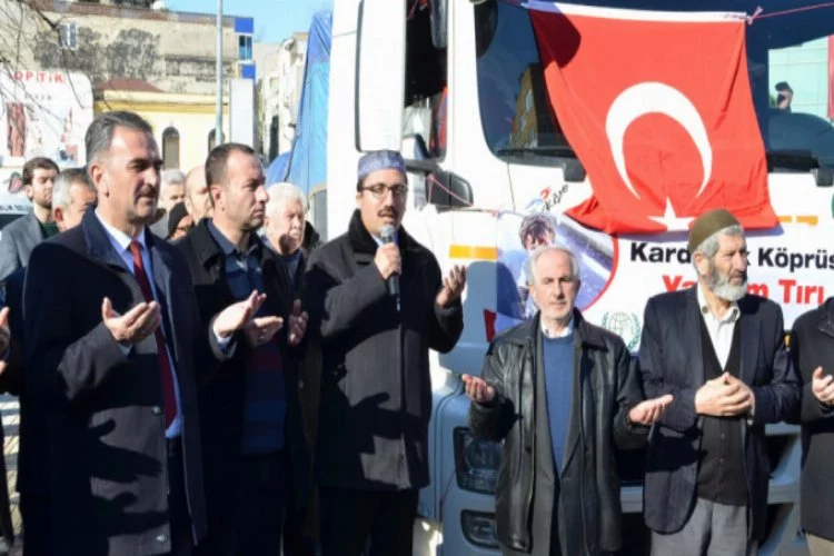 Bursa'dan Suriye'ye yardımlar son sürat
