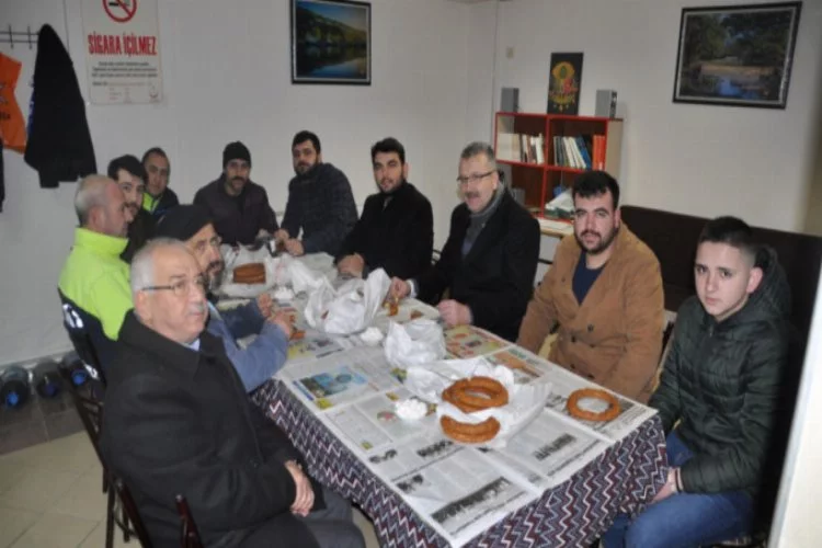 Başkan Özkan TÜGVA üyeleri ile bir araya geldi