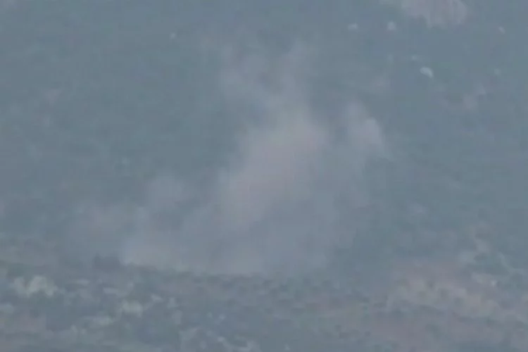 Afrin'deki PKK/PYD hedeflerine 2 top atışı yapıldı