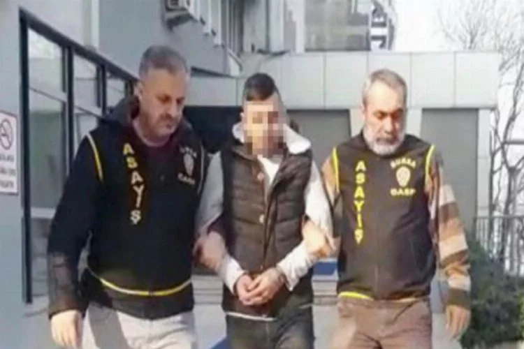 Bursa'da suç makinesı yakalandı