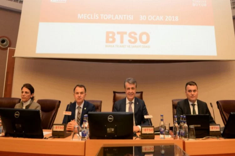 BTSO Yılın İlk Meclis Toplantısını Gerçekleştirdi