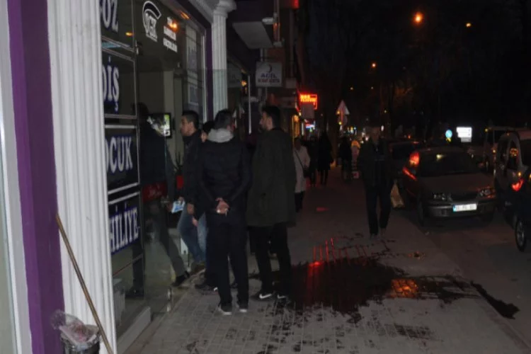 Bursa'da tıp merkezinde patlama