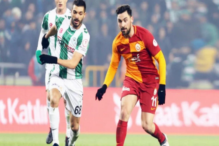 Galatasaray, deplasmanda Atiker Konyaspor ile 2-2 berabere kaldı