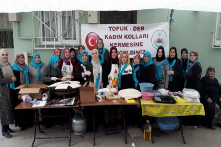 Bursa'da kadınlar öğrenciler için el ele verdiler