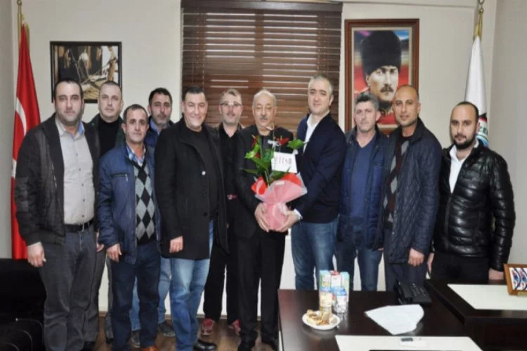 Bursa'da İTSO'dan keresteciler odasına ziyaret
