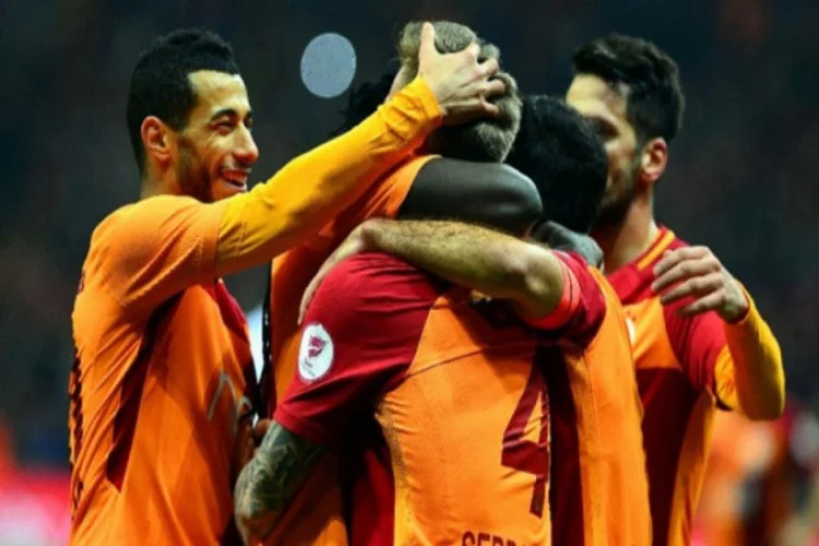 Galatasaray dört golle turladı