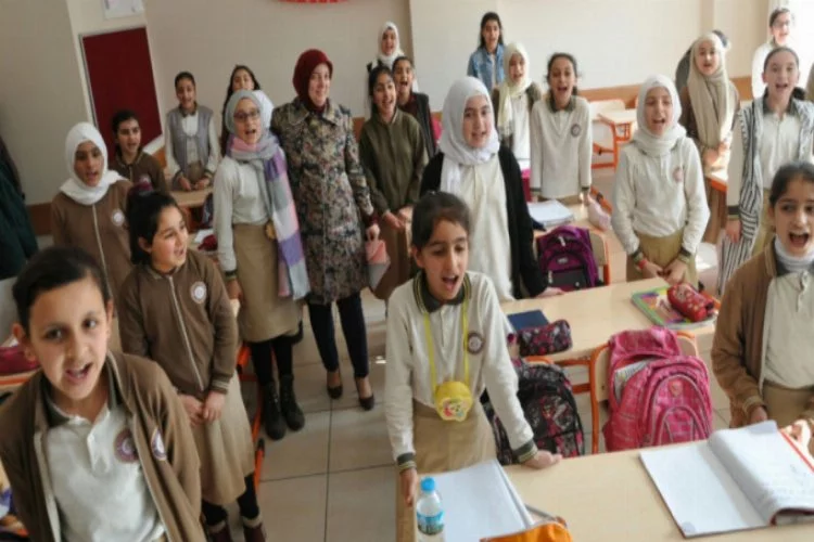 Bursalı öğrencilerden Afrin'e mektup
