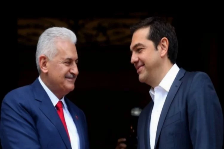 Başbakan Yıldırım, Yunan mevkidaşı Çipras ile görüştü