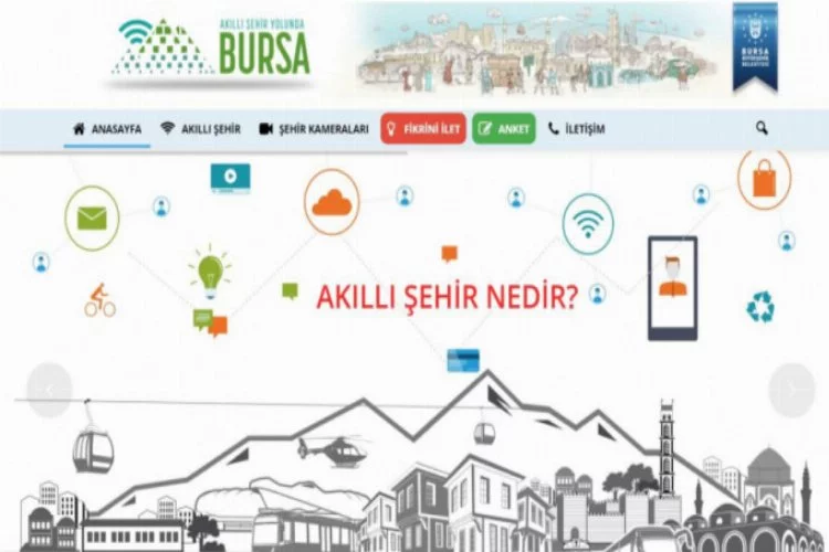 Akıllı şehir Bursa!