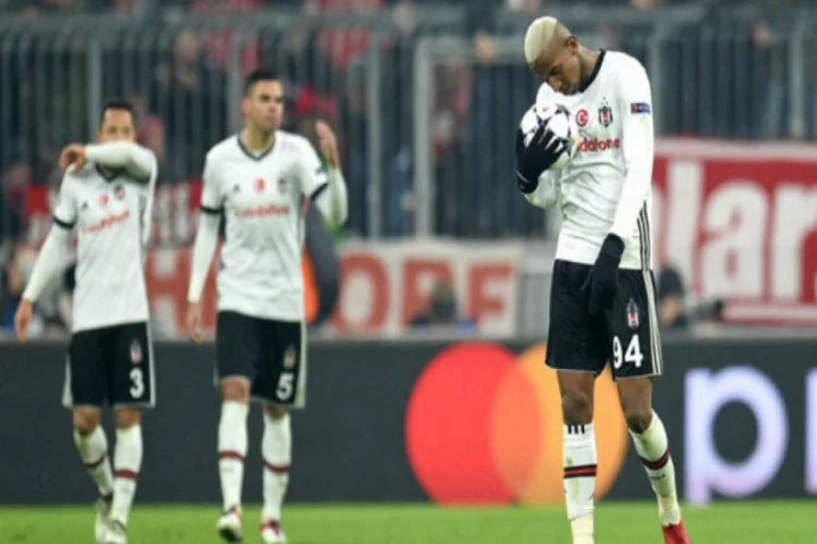 Beşiktaş Almanya'da hezimeti yaşadı
