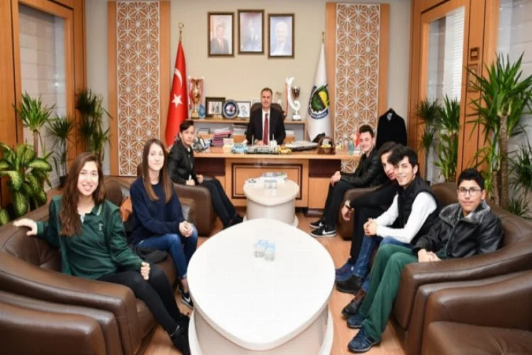 Başkan Taban'dan gençlere pozitif ayrımcılık