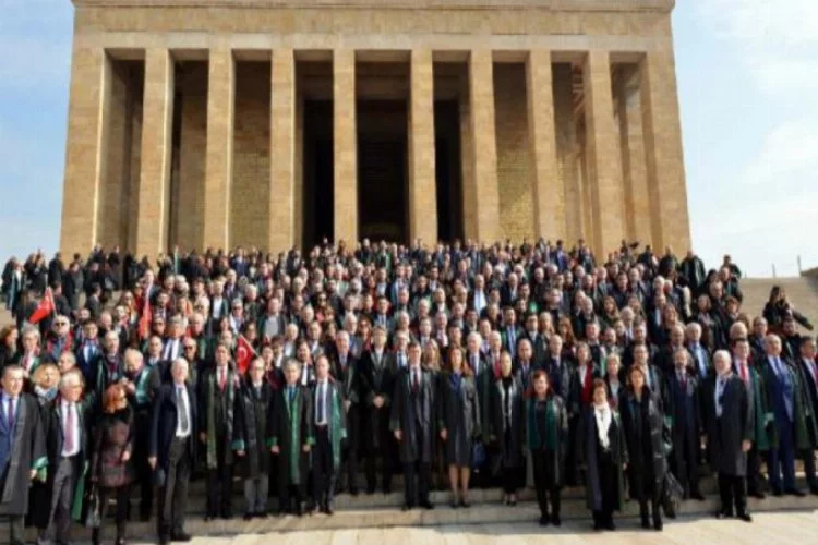 Türkiye Barolar Birliği, Anıtkabir'e çıktı