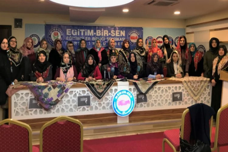 Bursalı kadınlardan Suriye'deki kadınlara destek!