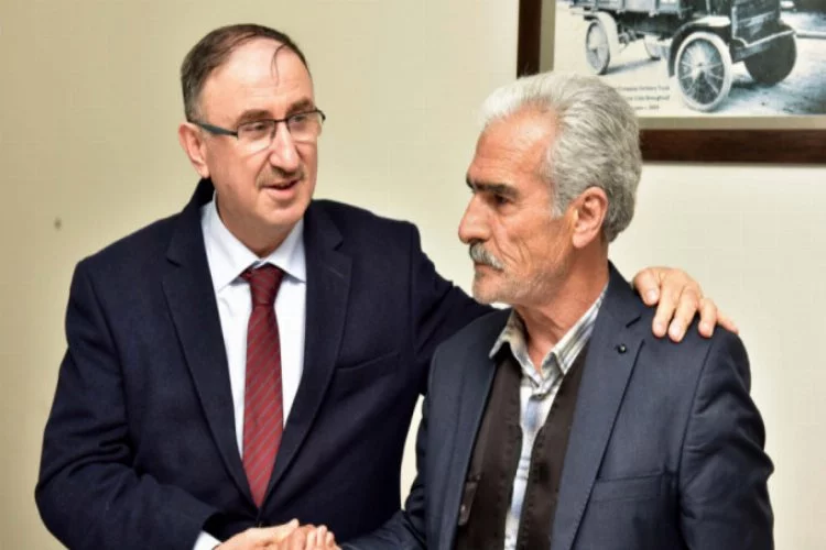 Bursa'da Başkan Kurtulan'ın önemli misafiri