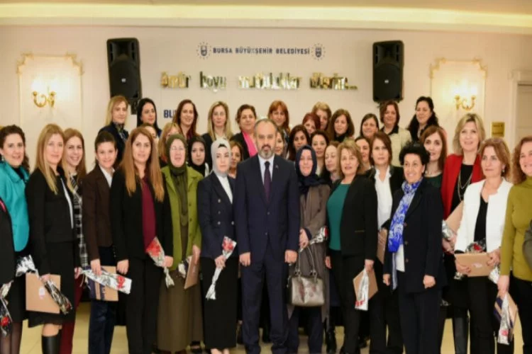 Başkan Aktaş "Bursa'nın gücü kadınlarıyla artıyor"