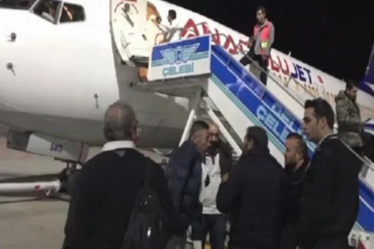 Malatya uçağında şok: Fazladan iki yolcu çıktı!