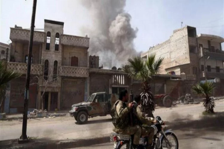 Afrin'de patlama! 11 kişi hayatını kaybetti
