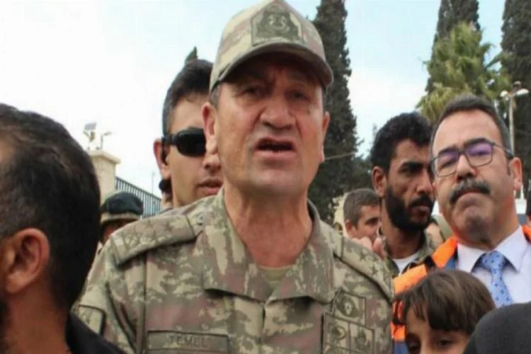 2. Ordu Komutanı Korgeneral Temel, Afrin'de!
