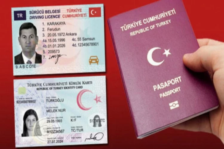 Yeni kimlik, ehliyet ve pasaportlarla ilgili kritik uyarı