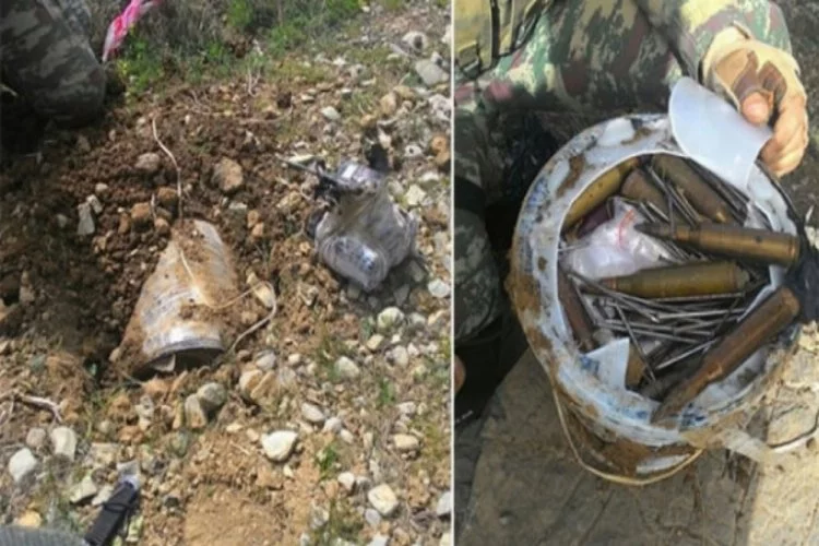 Hakkari'de PKK'nın bombalı tuzağı imha edildi