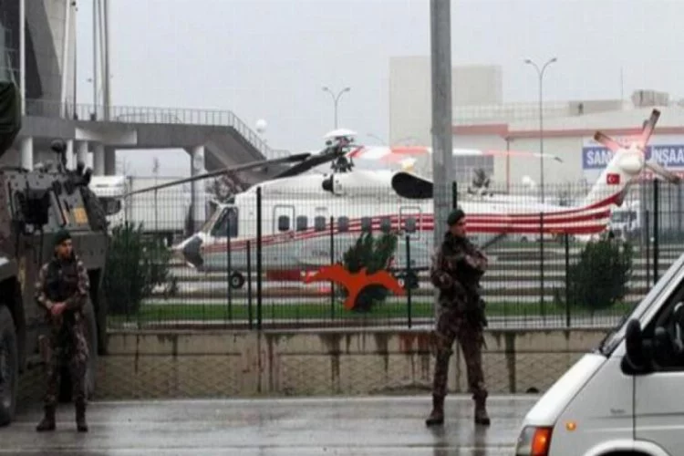Erdoğan'ın uçağına hava engeli