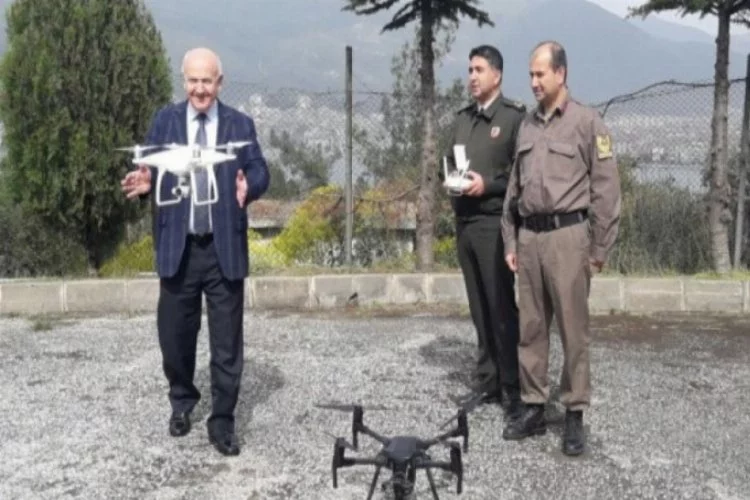 Bursa'da huzur dronelerle sağlanacak