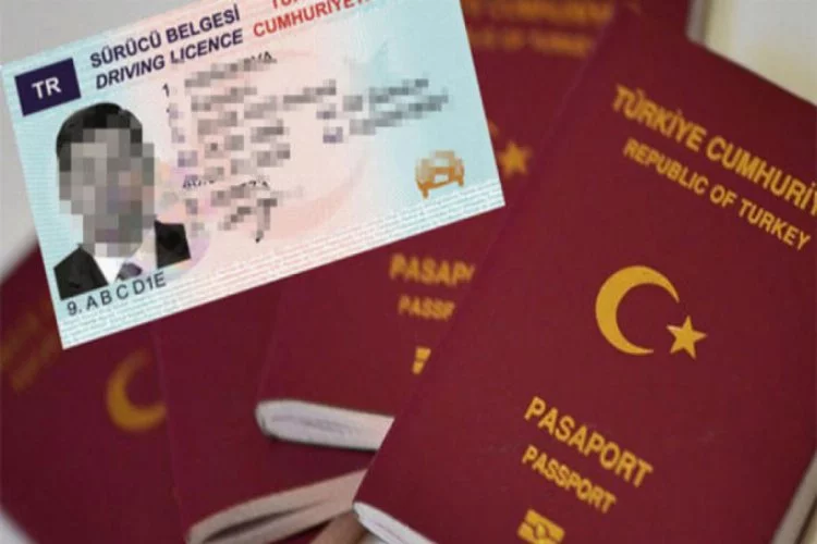 Kimlik ehliyet ve pasaportta yeni dönem yarın başlıyor!