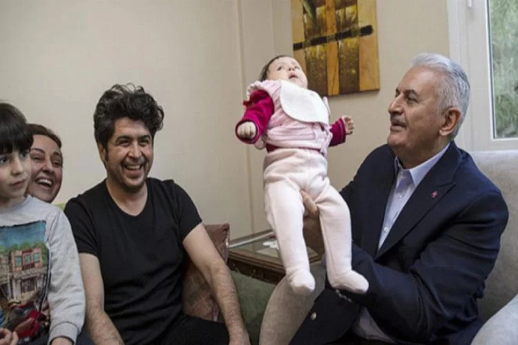 Başbakan Yıldırım'dan CHP'li aileye ziyaret