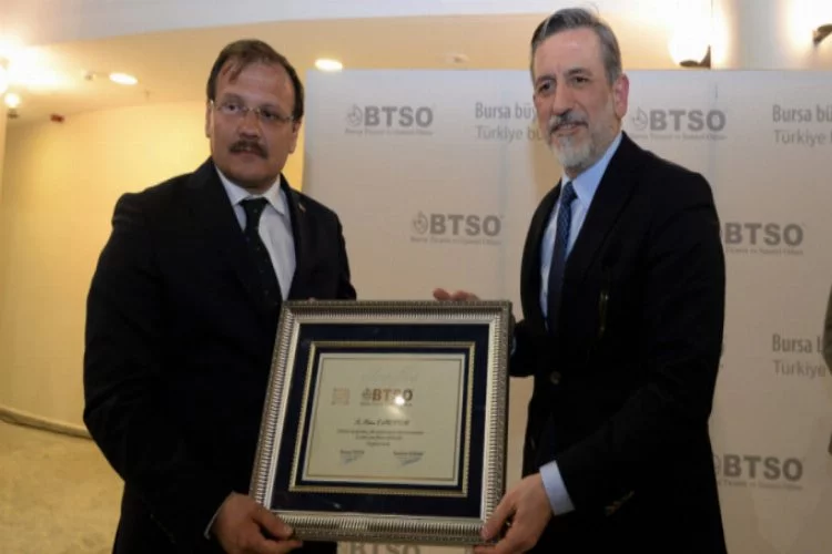 Bursa iş dünyası Başbakan Yardımcısı Çavuşoğlu ile buluştu