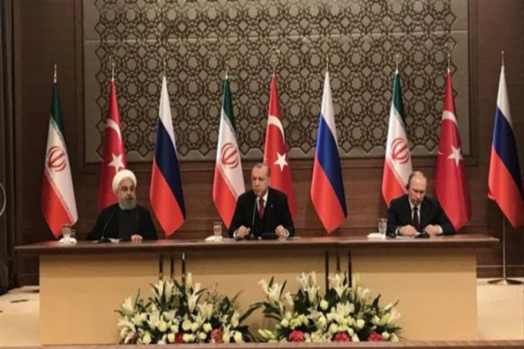 Üçlü Zirve sonrası Erdoğan, Putin ve Ruhani'den önemli açıklamalar