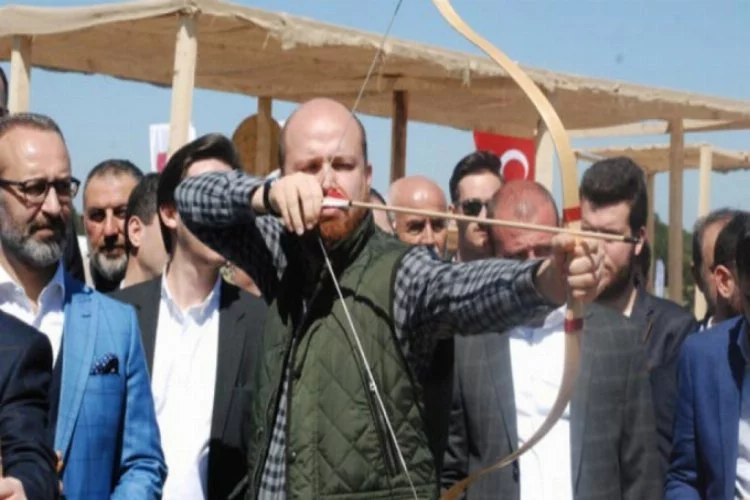 Bilal Erdoğan'dan ok gösterisi