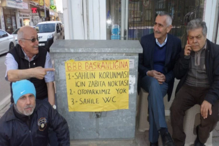 Mudanya'dan istek afişleri