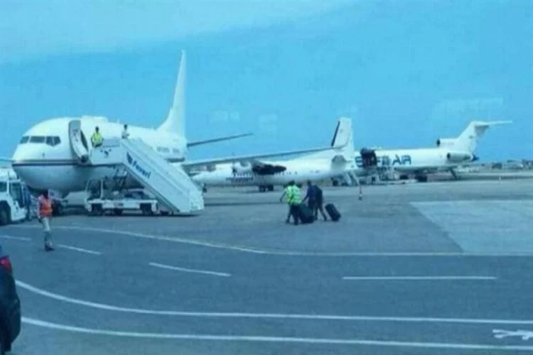 Birleşik Arap Emirlikleri'ne ait uçağa el koyuldu