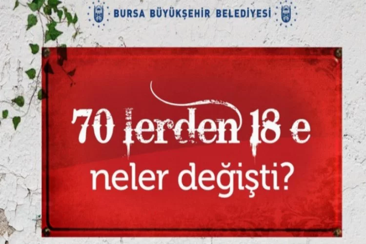 Bursa'da 70'li yıllar resmedilecek