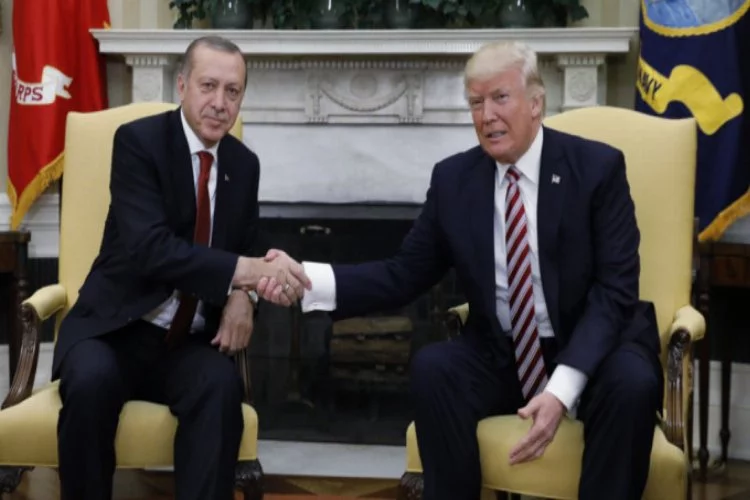 Erdoğan, Trump'la görüştü!