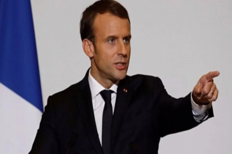 Fransa Cumhurbaşkanı Macron'dan Suriye açıklaması