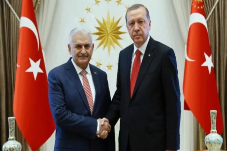 Erdoğan ve Yıldırım Beylerbeyi Sarayı'nda