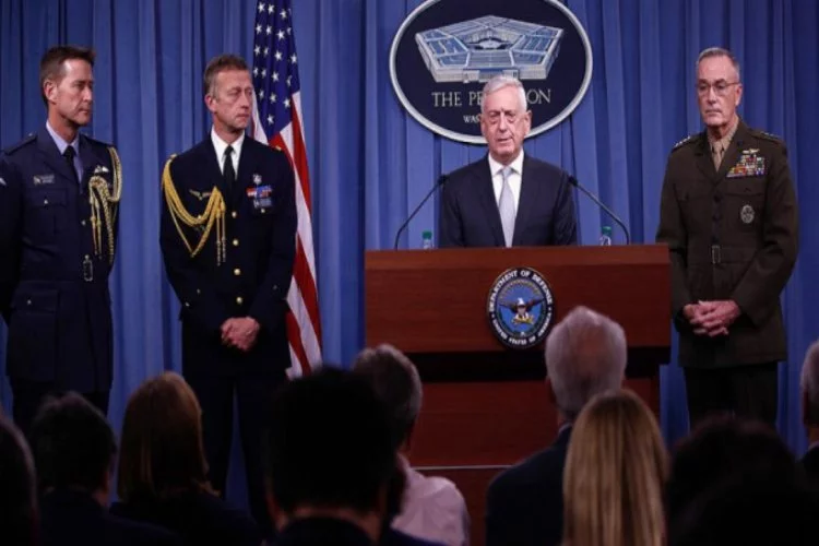 ABD Genelkurmay Başkanı Dunford: Suriye'ye ilk dalga saldırı sona erdi