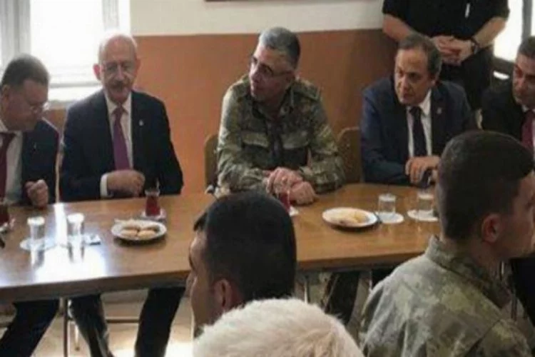 Kılıçdaroğlu, sınır karakolunu ziyaret etti