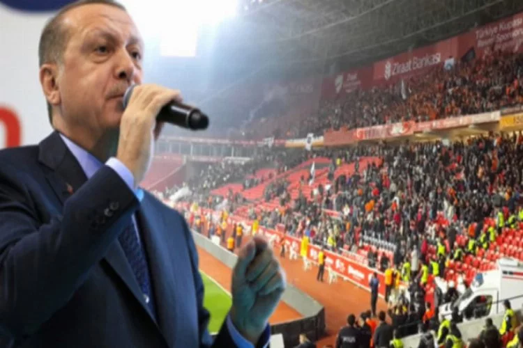 Erdoğan'dan o kulübün taraftarlarına çağrı "Tribünleri doldurun"