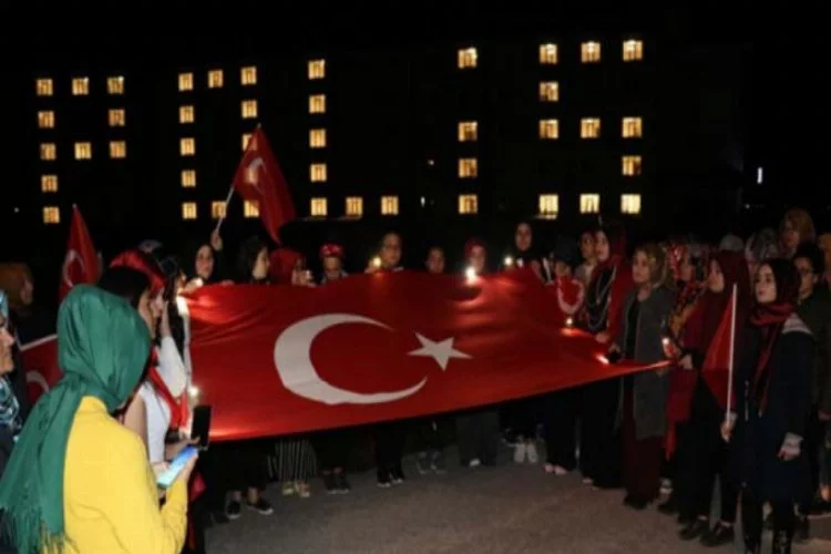 Türkiye'nin dört bir yanından gelen öğrencilerden anlamlı destek