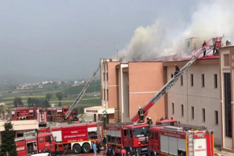 Bursa'da yaşanan hastane yangınları ile ilgili açıklama