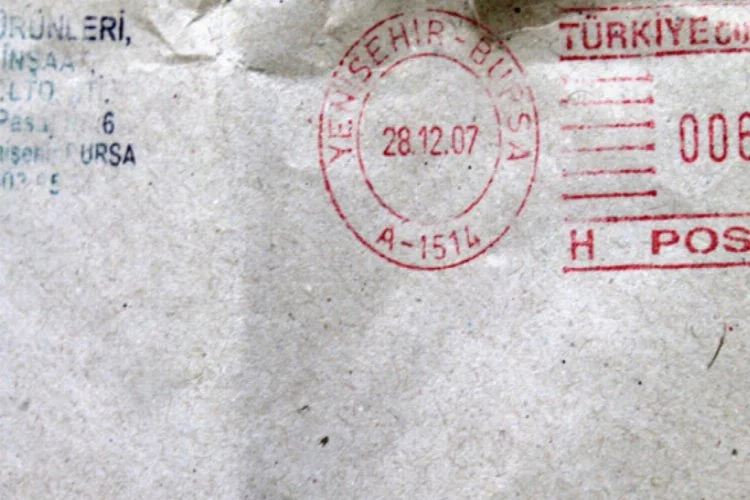Bursa'da 11 yıl sonra ulaşan mektup vatandaşı şok etti